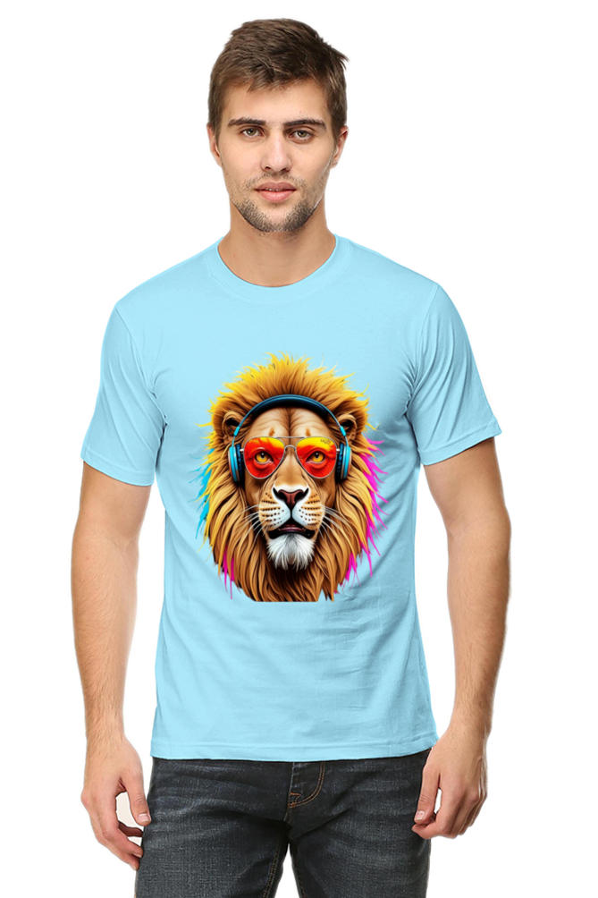 Rule the World: Bluelander's Premium Cotton Bio-Washed Half-Sleeve T-Shirt