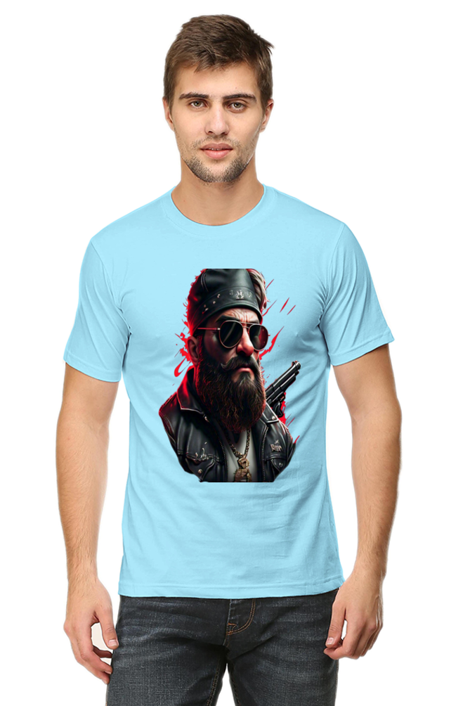 Upgrade Your Everyday: Bluelander's Premium Unisex Cotton Bio-Washed Half-Sleeve T-Shirt