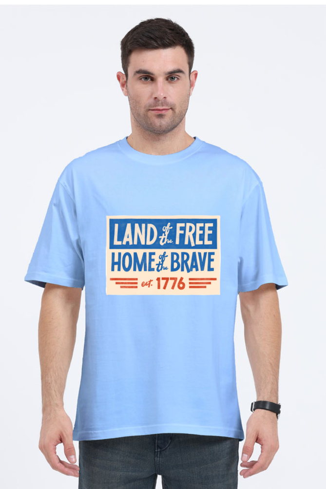 Unmatched Comfort: Bluelander Oversize Classic Cotton T-Shirts, Elevate Your Casual Look!