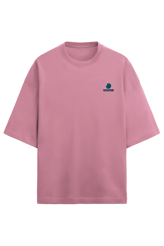 Style Meets Comfort: Bluelander Terry Oversized T-Shirt | 90% Cotton 10% Polyester | Unisex Fit | Pre-Shrunk & Drop Shoulder Design | Explore Now!