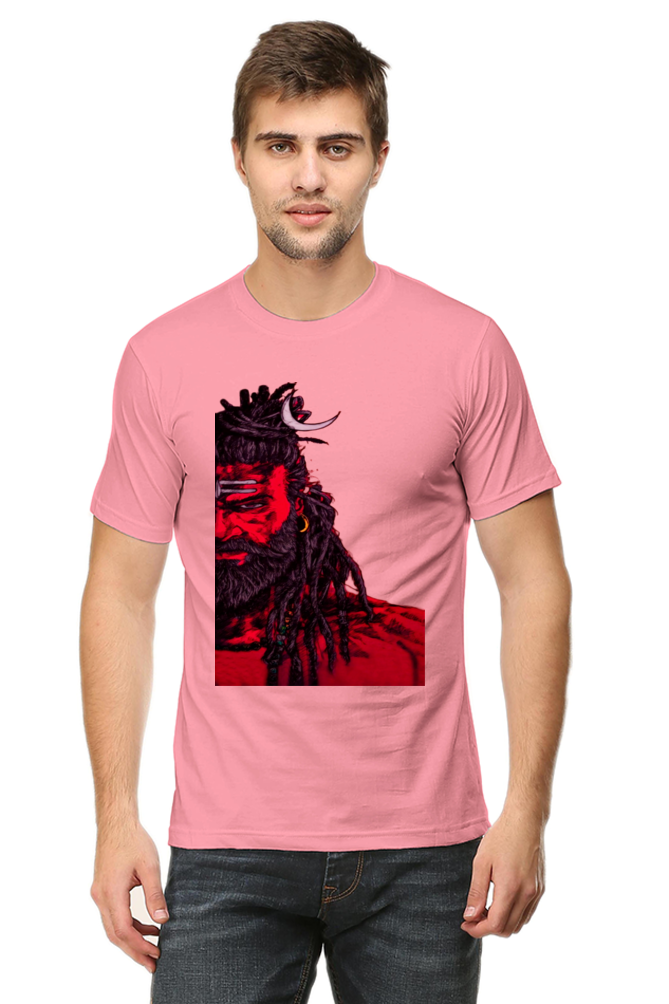 Adorn Yourself with Divine Shiva Vastra - Experience Shiva's Grace with Bluelander's Premium Unisex Cotton T Shirt.