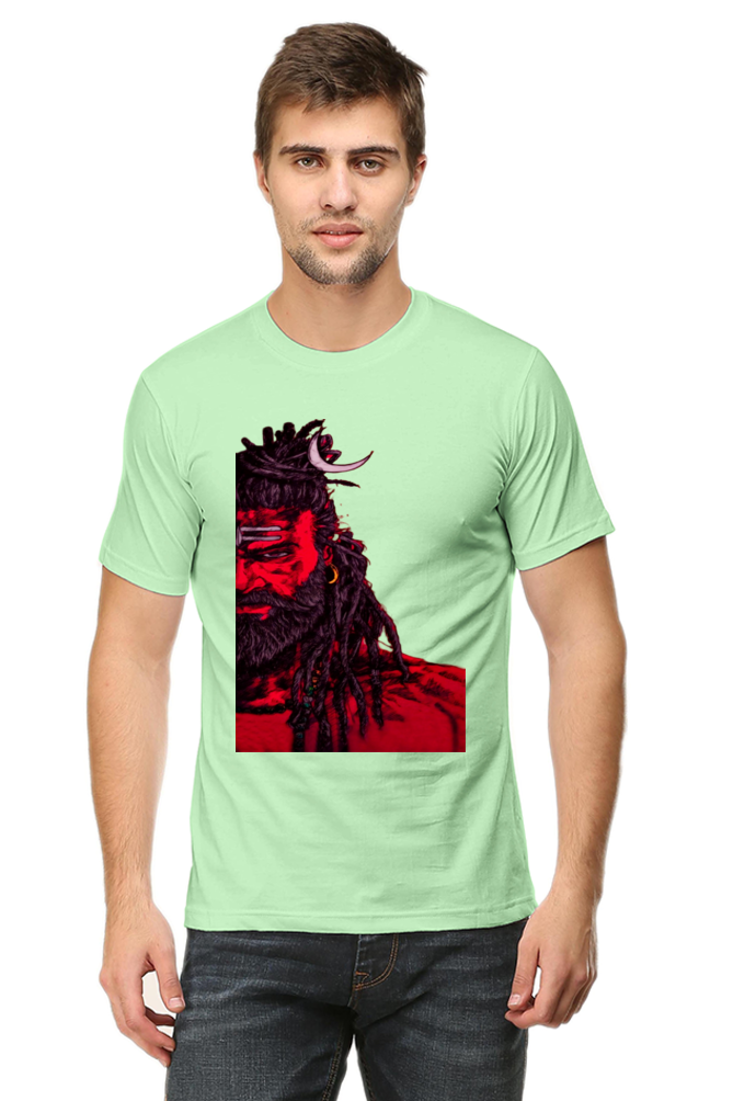 Adorn Yourself with Divine Shiva Vastra - Experience Shiva's Grace with Bluelander's Premium Unisex Cotton T Shirt.