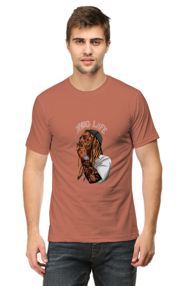 Bluelander Unisex Regular Fit T-Shirt: Soft, Breathable, 100% Cotton, Pre-Shrunk, Bio-Washed, Lycra Ribbed Neck