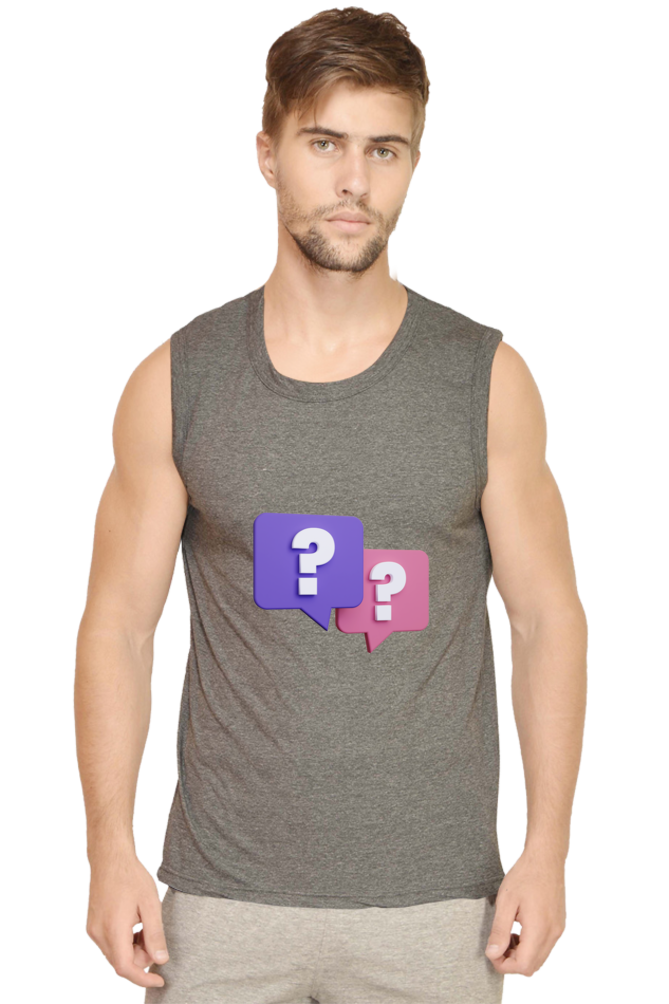 Unleash Your Casual Chic: Bluelander's Sleeveless Round Neck Cotton T Shirt!