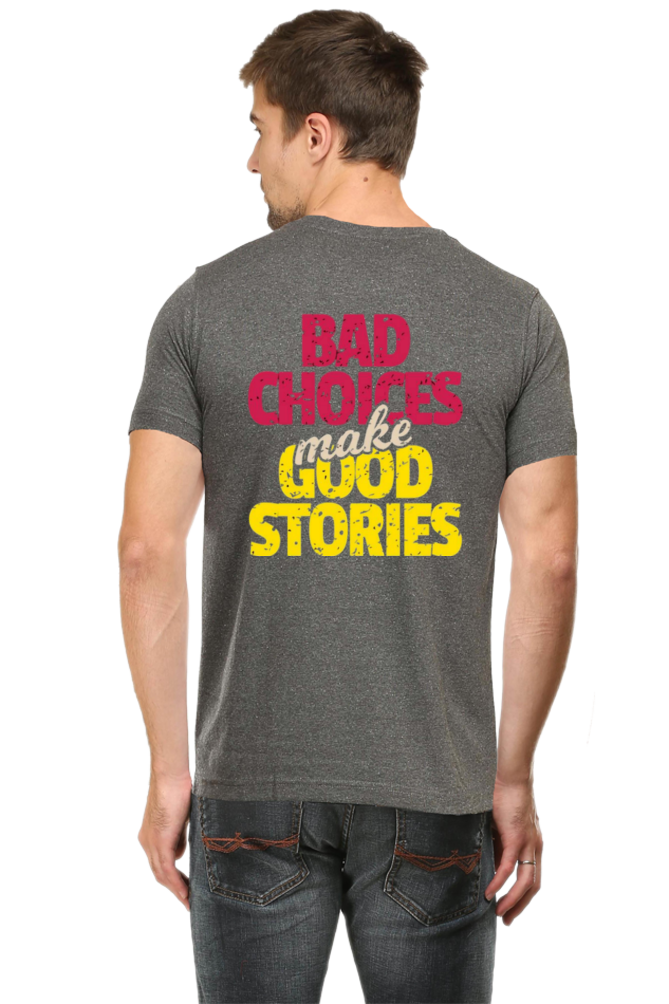 Let's create good stories together: Bluelander's Premium Cotton Bio-Washed Half-Sleeve T-Shirt