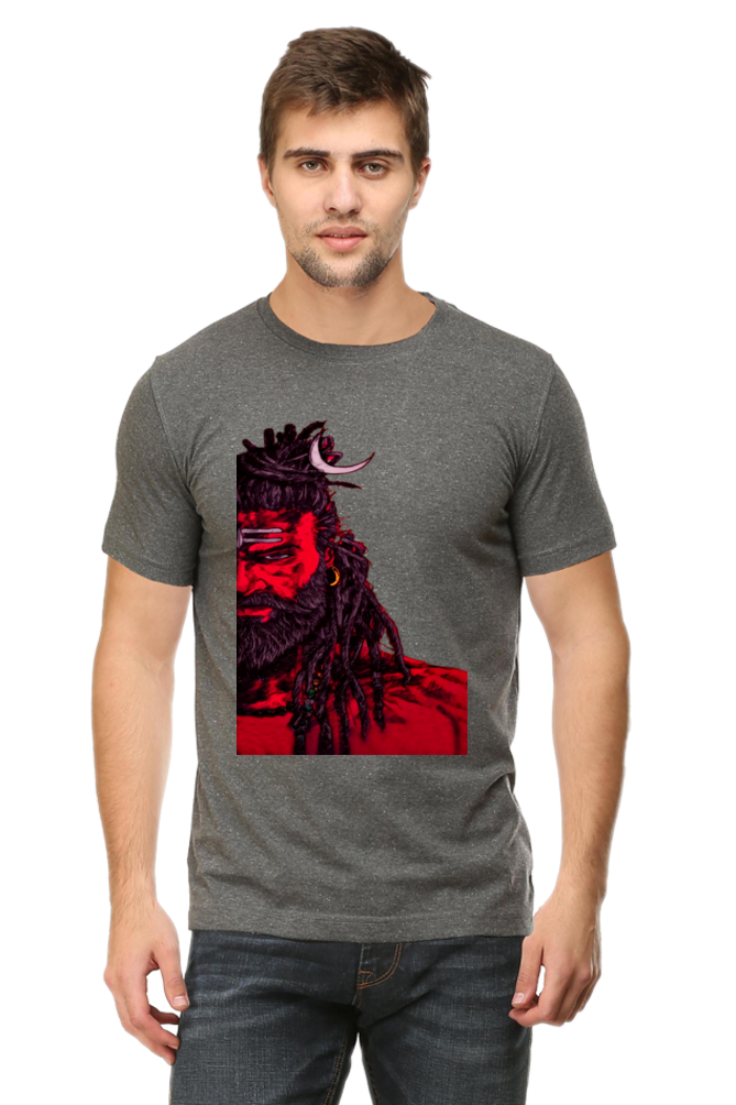 Adorn Yourself with Divine Shiva Vastra - Experience Shiva's Grace with Bluelander's Premium Unisex Cotton T Shirt.