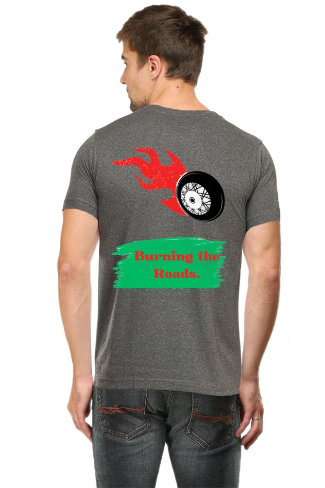 Step into Comfort and Style with Bluelander's Cotton Half Sleeve T-Shirt!