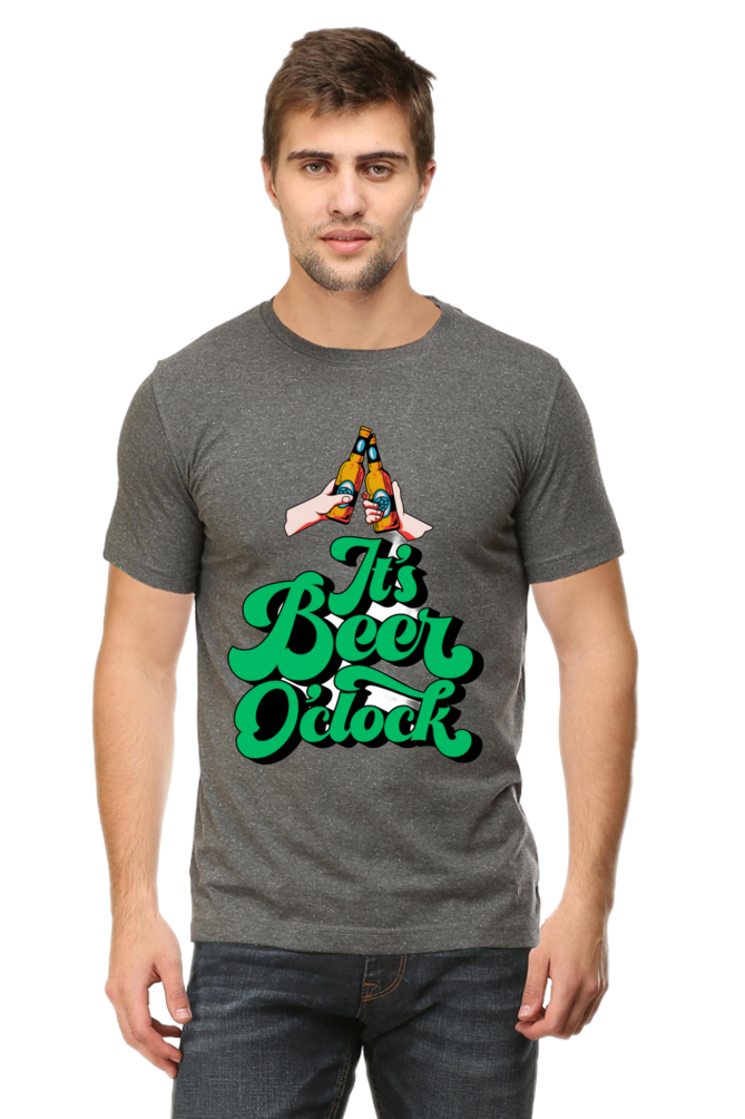 Chase Comfort: Bluelander's Cotton Half Sleeve T-Shirts - Playful Vibes, Endless Comfort!