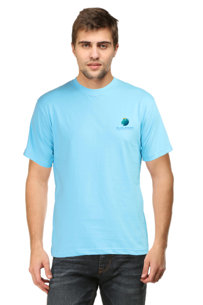 Bluelander's Cotton Half Sleeve T-Shirt -Rock the Cricket Ground in Comfort and Style!