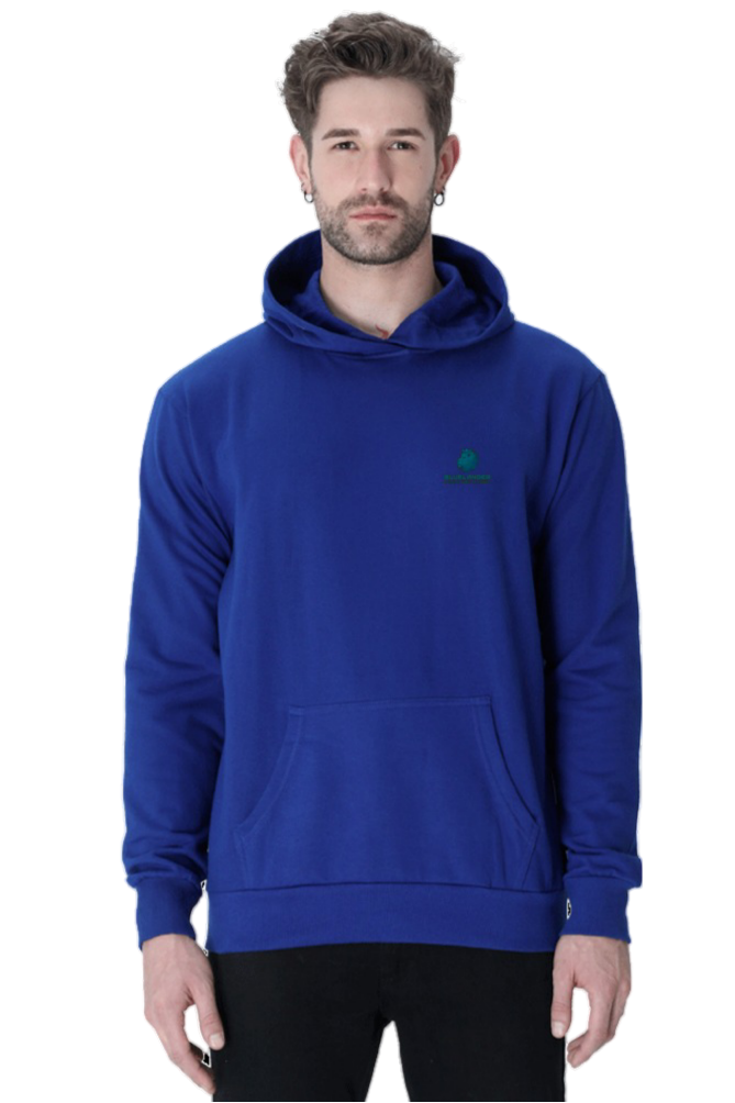 Bluelander Unisex Hoodie: 300 GSM Soft Cotton, Derby Ribbed.