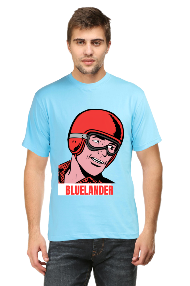 Elevate Your Style with Bluelander's Cotton Half Sleeve T-Shirt!