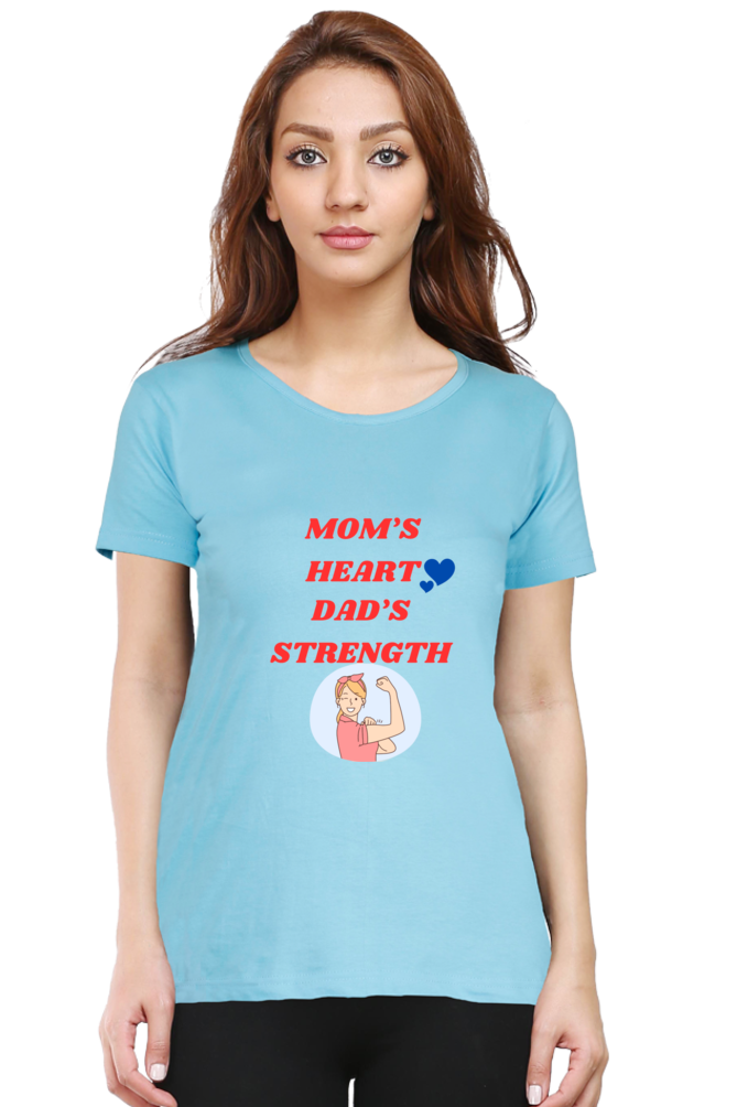 Bluelander's Female Cotton Half Sleeve T-Shirts: For Every She, Elegance Redefined.