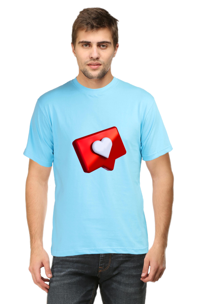 Elevate Your Romance: Fall in Love with Bluelander's Cotton Half Sleeve Tees!