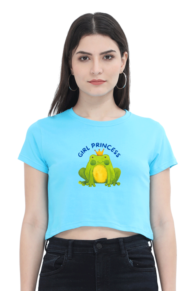 Crop & Shine: Embrace Effortless Elegance with Bluelander's Cotton Crop Top..