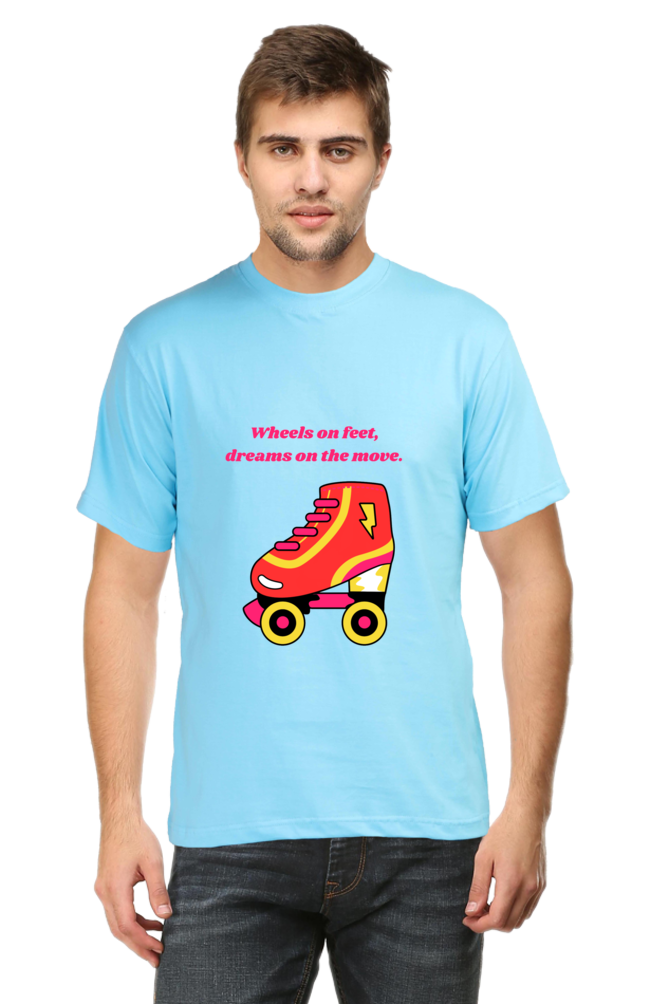 Bluelander's Cotton Half Sleeve T-Shirts: Elevate Your Style with Enhanced Design,and Step Out in Confidence.