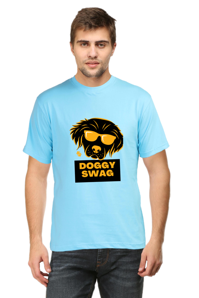 Fashion that Speaks Woofs: Bluelander Cotton Half Sleeve T-Shirts – Unleash Comfort and Style for Dog Devotees.
