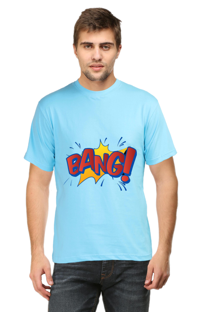 Stand Out with Bluelander's Cotton Half Sleeve T-Shirt!