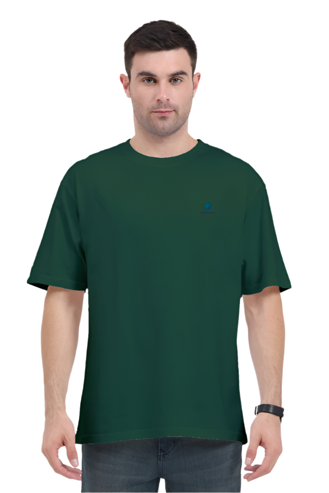 Oversized Comfort, Classic Style: Bluelanders soft cotton bio washed Unisex T-Shirt.