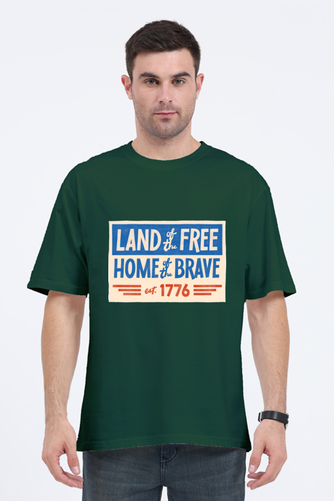 Unmatched Comfort: Bluelander Oversize Classic Cotton T-Shirts, Elevate Your Casual Look!