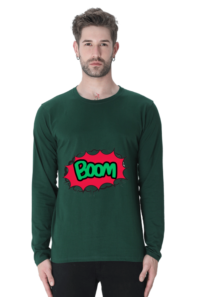 Bluelander's Cotton Full Sleeve T-Shirts: Stand Out with Unique Designs, Earn Compliments on the Go!
