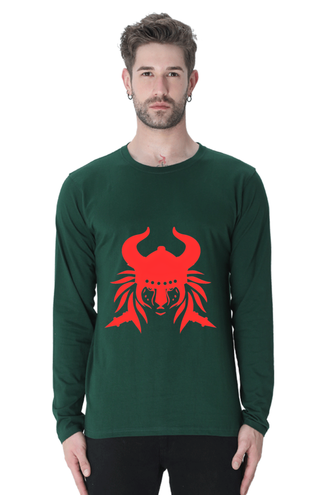 Inspire with Ease: Elevate Your Look in Bluelander's Cotton Full Sleeve T-Shirts!