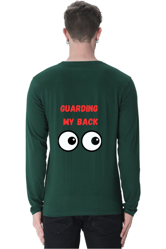Back in Vogue: Bluelander's Full Sleeve Tee with Latest Back Design – Elevate Your Style.
