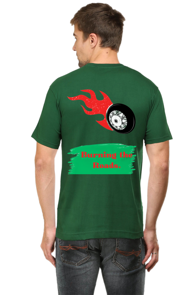 Step into Comfort and Style with Bluelander's Cotton Half Sleeve T-Shirt!