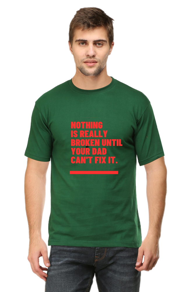 Fixing the Unfixable Bluelander Half Sleeve Cotton T-Shirts ,Where Comfort Meets Dad's Expertise