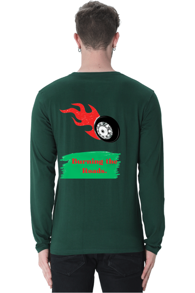 Make a Statement: Bluelander's Cotton Full Sleeve T-Shirts - Stand Out with Every Design!