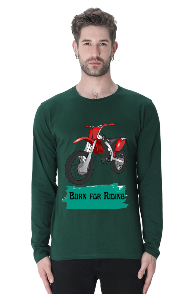 Ride in Style with Bluelander's Cotton Full Sleeve T-Shirts, Make a Statement!