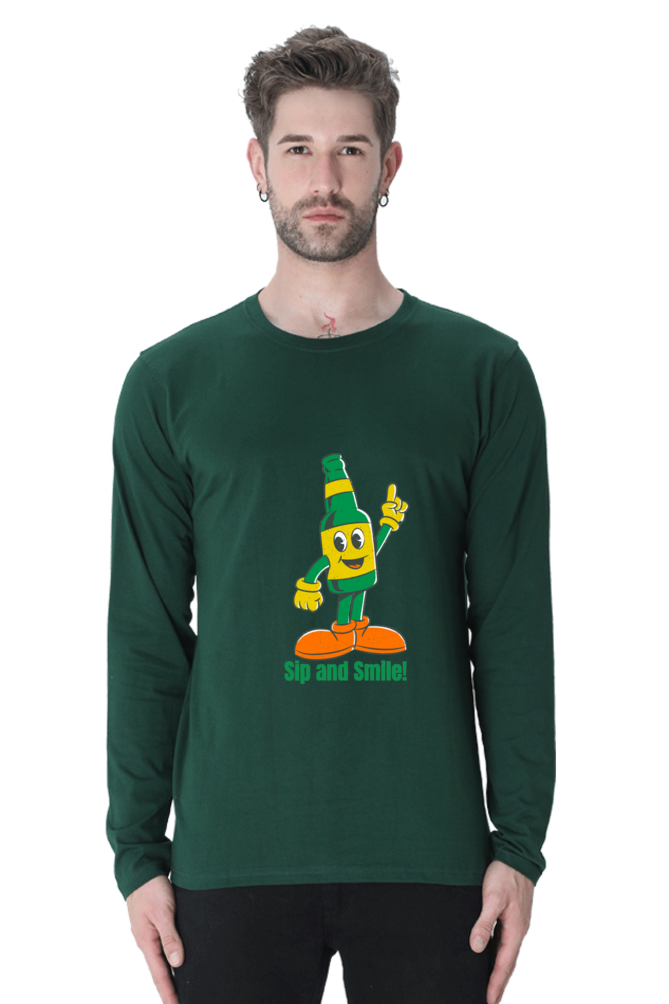 Unveil the Latest Trends: Bluelander's Cotton Full Sleeve Tee, Pioneering the New Fashion Era!