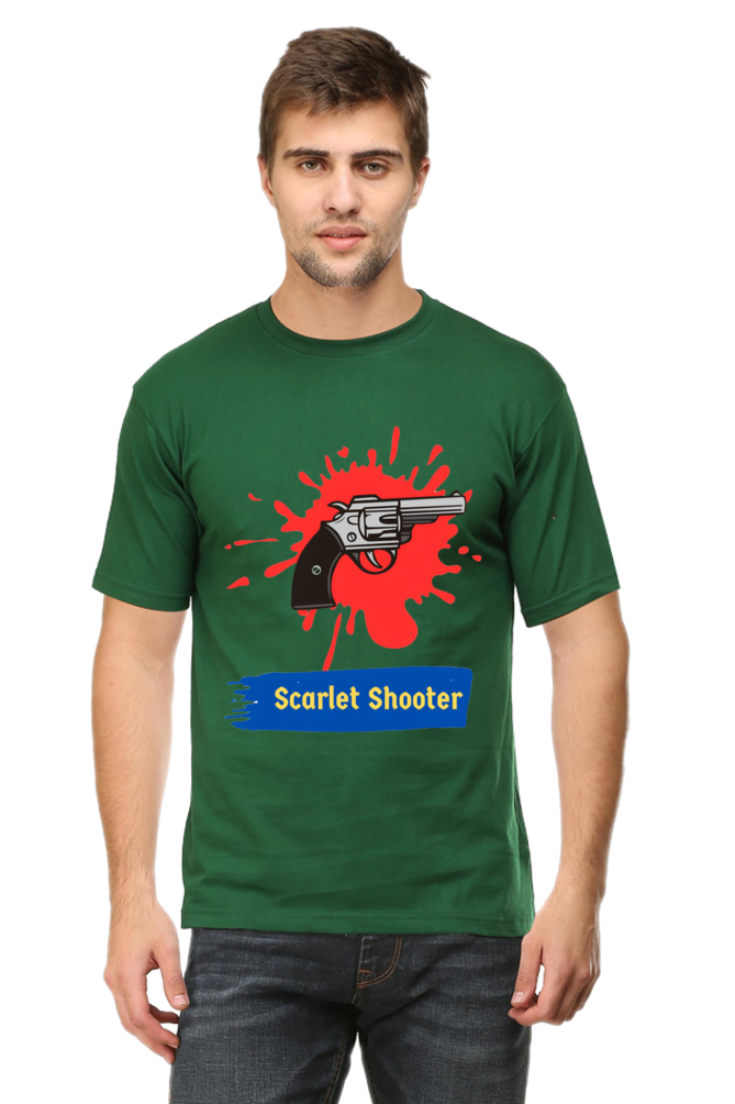 Chase Dreams in Style: Bluelander's Half Sleeve Cotton T-Shirts for the Bold and Playful!