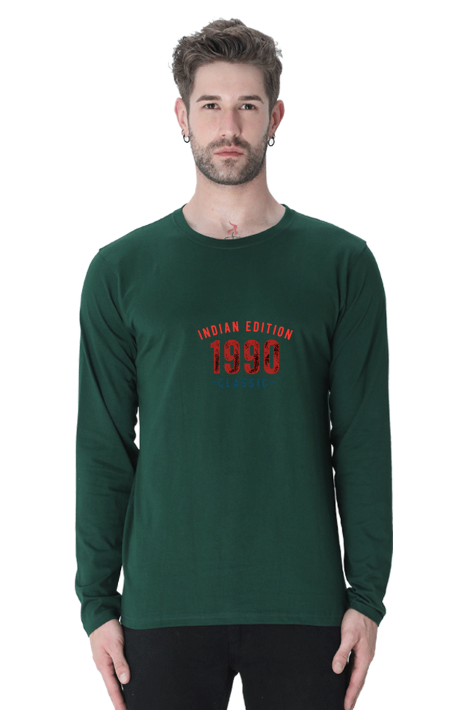 Bluelander Cotton Full Sleeve T-Shirts: Show Your Love for the Country with Comfort - Exclusive Indian Edition