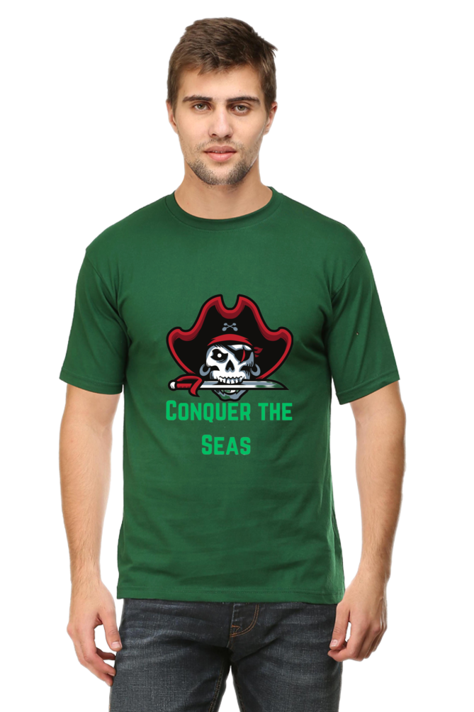 Make a Statement: Bluelander's Enhanced Design Cotton Half Sleeve T-Shirts - Stand Out in Style!