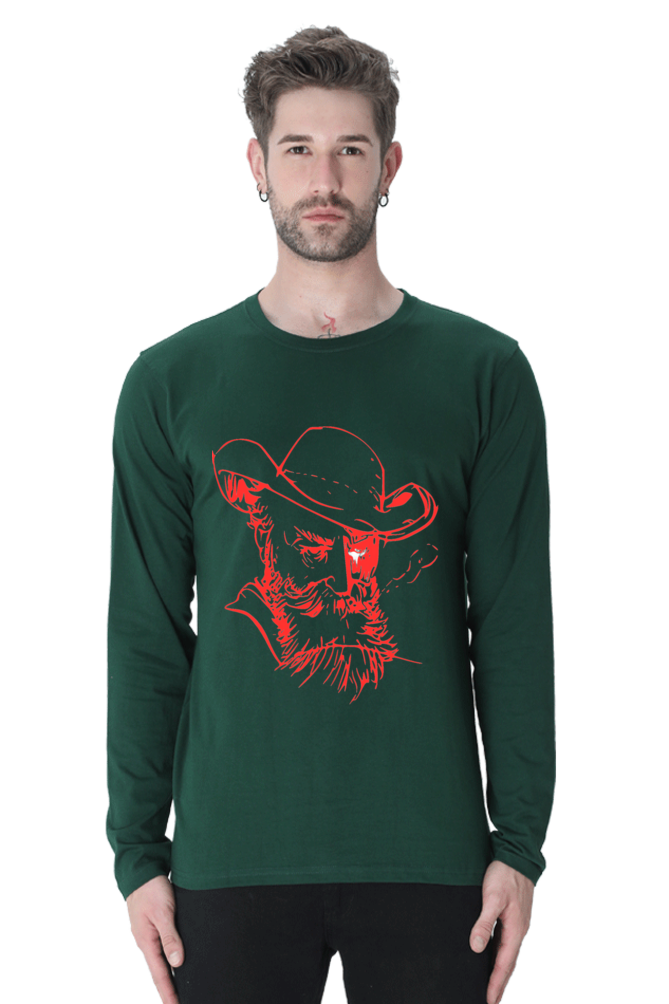Glow in the Night: Shine Bright with Bluelander's Night Glow Cotton Full Sleeve T-Shirts!