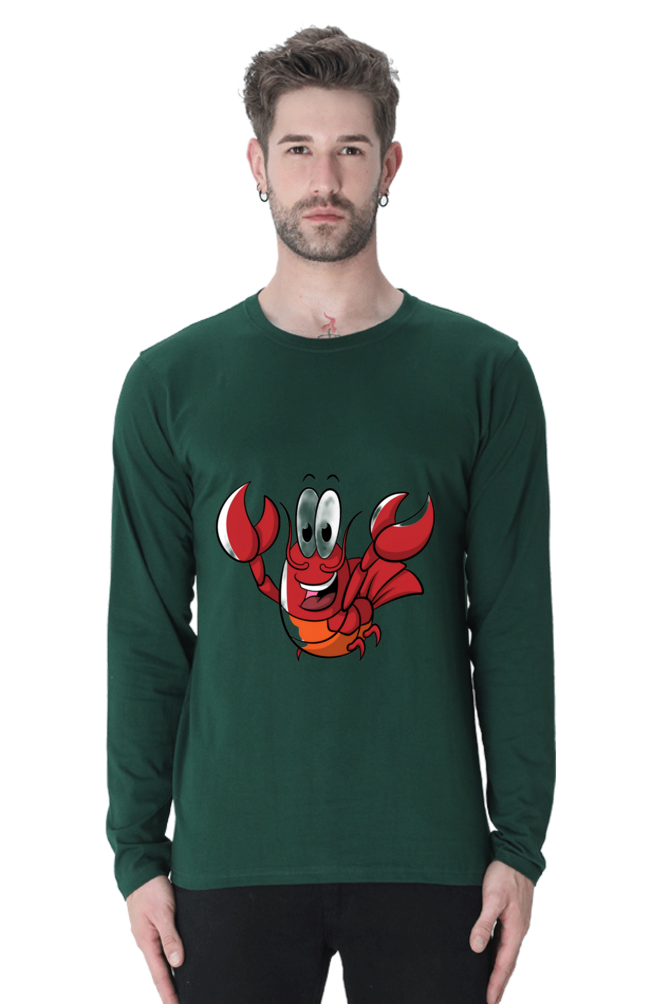 Discover Ultimate Design: Bluelander's Cotton Full Sleeve T-Shirts - Embrace Style and Softness!