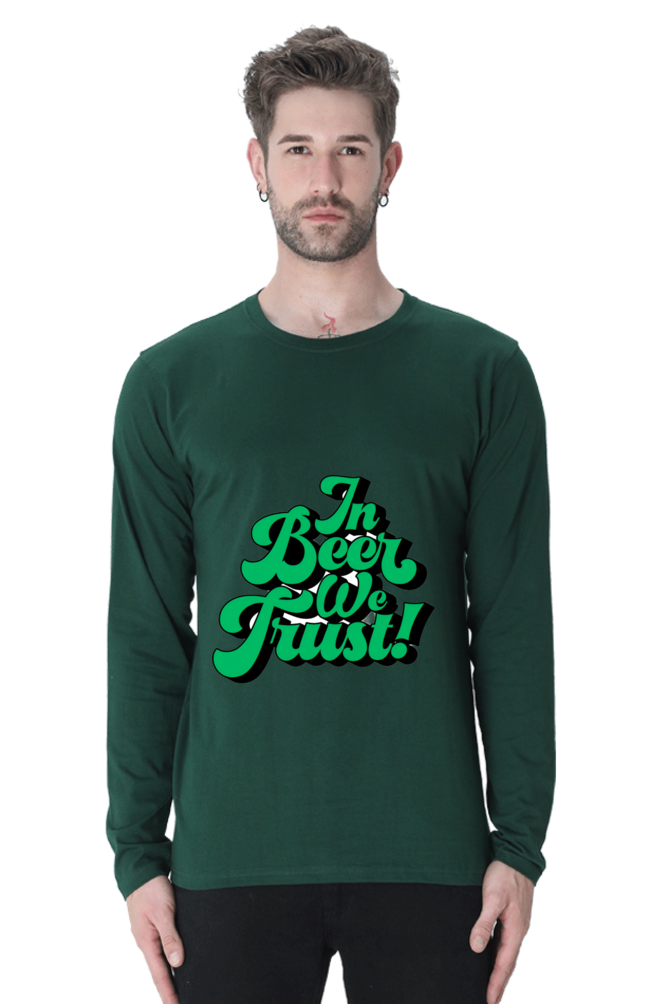 Unleash Your Fashionista: Bluelander's Cotton Full Sleeve T-Shirts - Embrace Comfort and Style!