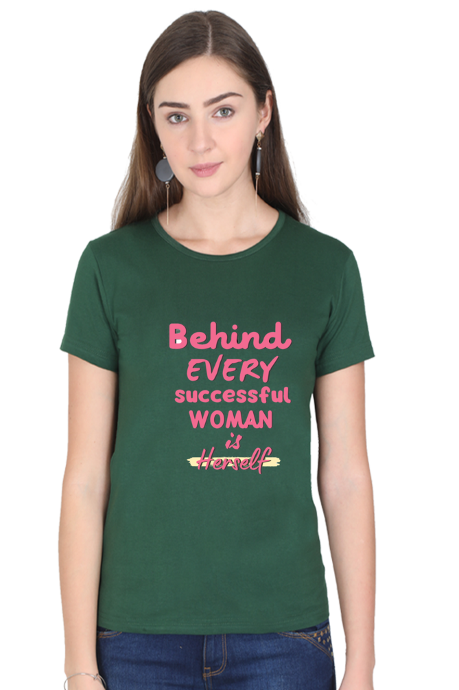 Empowering Every She: BlueLander's Cotton Girls and Women's Half Sleeve T-Shirt Dresses - Where Enhanced Design Meets Supreme Comfort, Tailored for Our Beautiful Sisters and Moms in India.