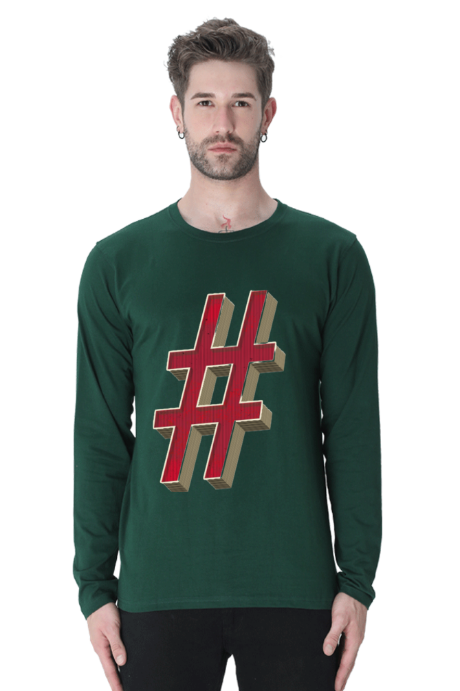 Unleash Your Style: Bluelander's Full Sleeve Cotton T-Shirts for Fashion Mavericks!