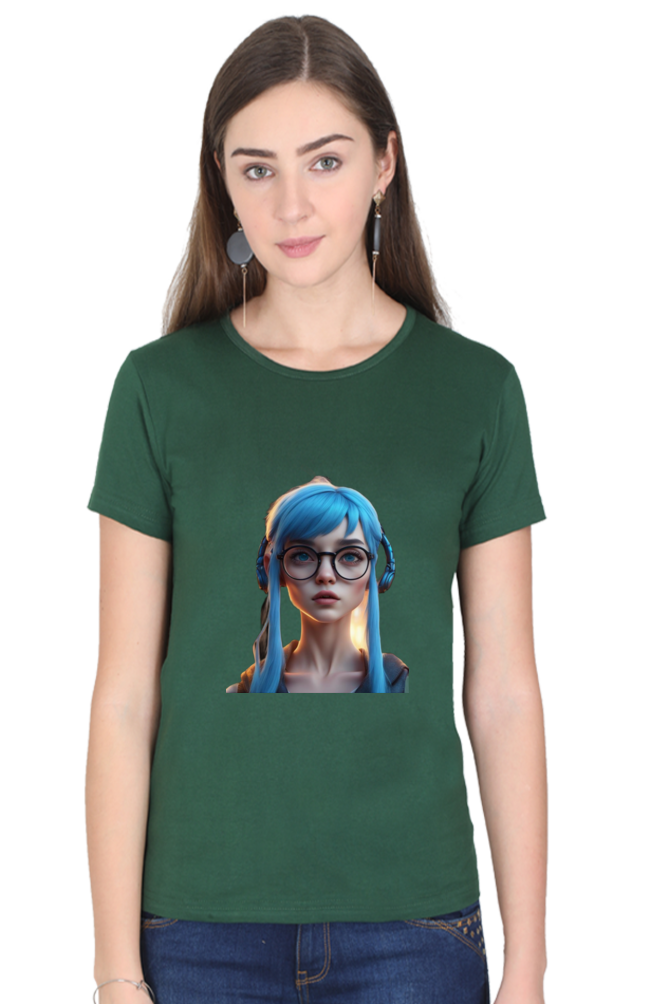 Unveiling Timeless Comfort: Bluelander Cotton Half Sleeve T-Shirts – AI-Enhanced Design, A Fashion Revolution for Our Beautiful Sisters and Moms of India.