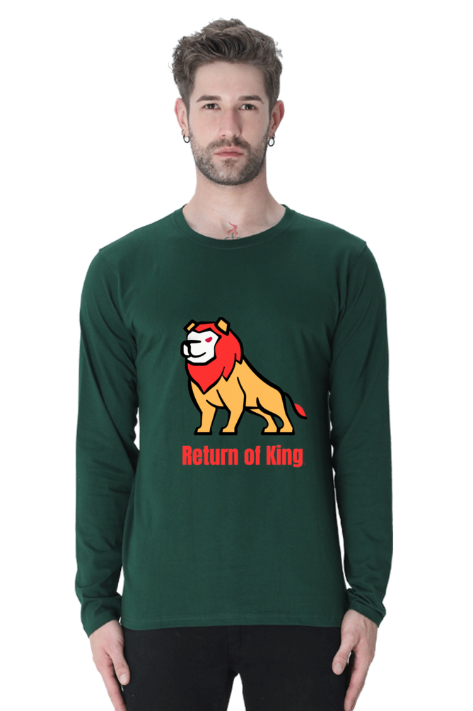 Bluelander's Cotton Full Sleeve T-Shirt - Ride the Wave of Fresh Fashion!