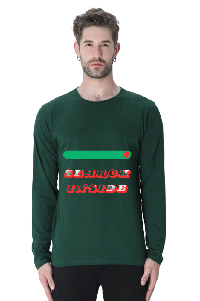 Make a Bold Statement with Bluelander's Cotton Full Sleeve T-Shirts - Elevate Your Style!