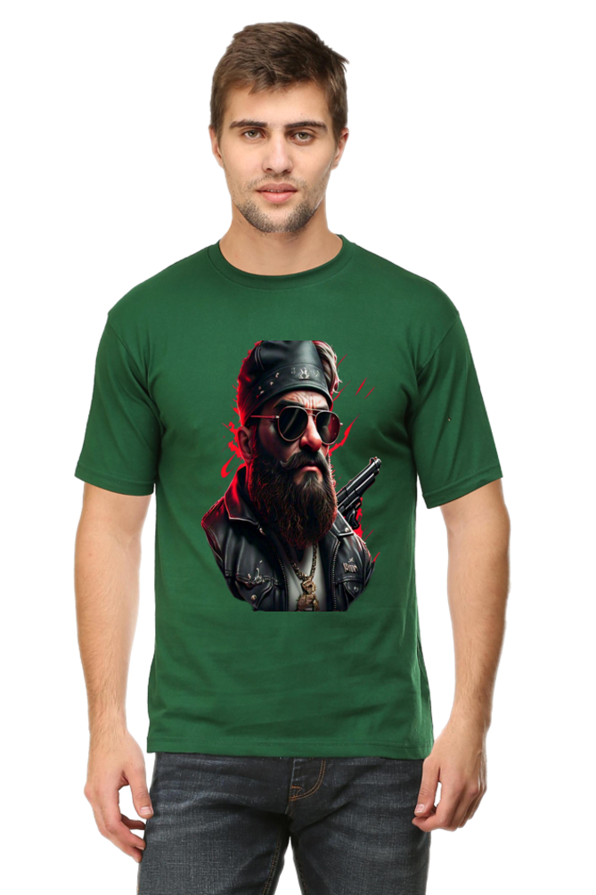 Upgrade Your Everyday: Bluelander's Premium Unisex Cotton Bio-Washed Half-Sleeve T-Shirt