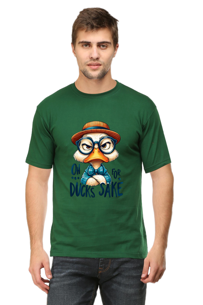 Feel the Vibe: Bluelanders Premium Cotton Unisex Half-Sleeve T-Shirt.