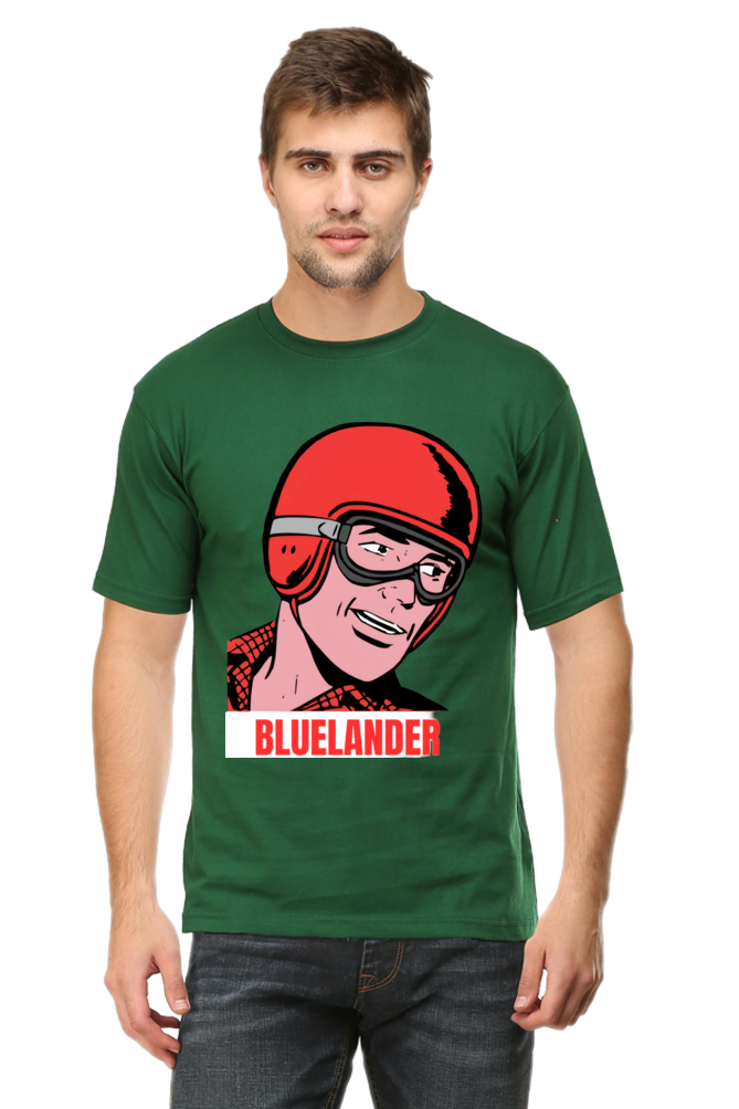 Elevate Your Style with Bluelander's Cotton Half Sleeve T-Shirt!