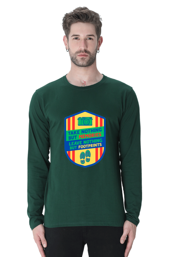 Dress Like Royalty: Bluelander's Cotton Full Sleeve T-Shirts – Luxury with a Standout Design Legacy.