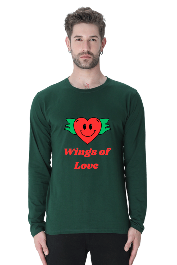 Bluelander's Cotton Full Sleeve Tee - Spread Love, Spread Color!
