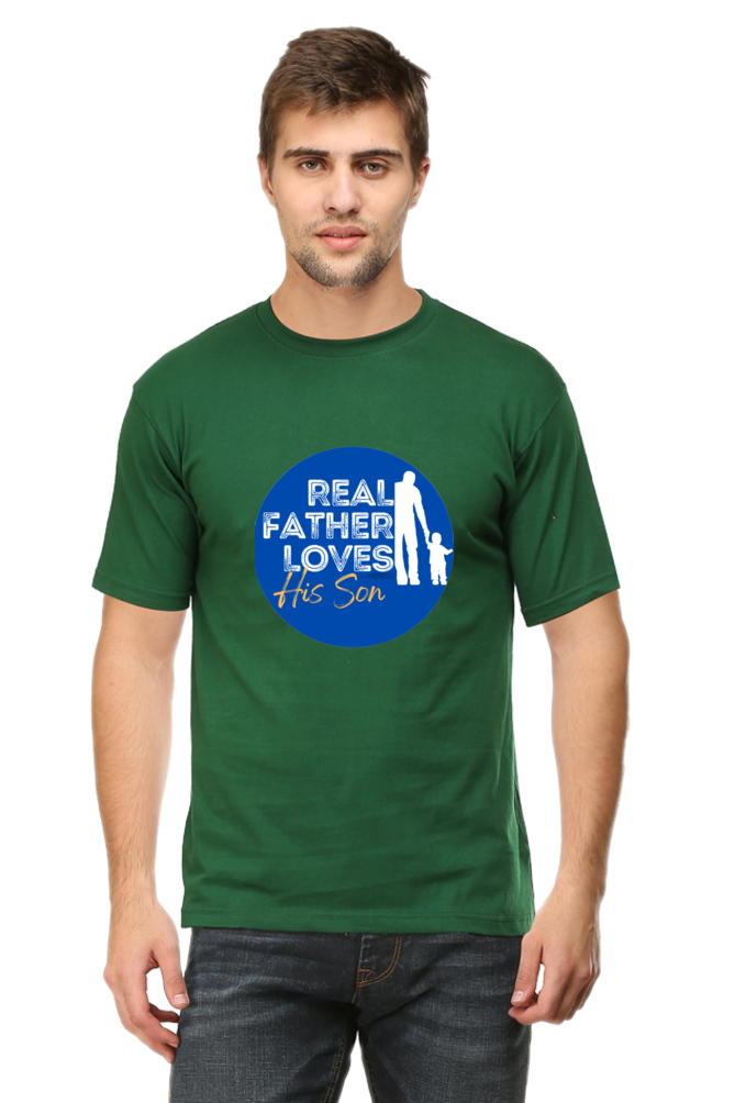 Elevate Father Son Bonds in Style Bluelander's Half Sleeve Cotton T-Shirt - Experience Supreme Comfort with Unmatched Design and Quality