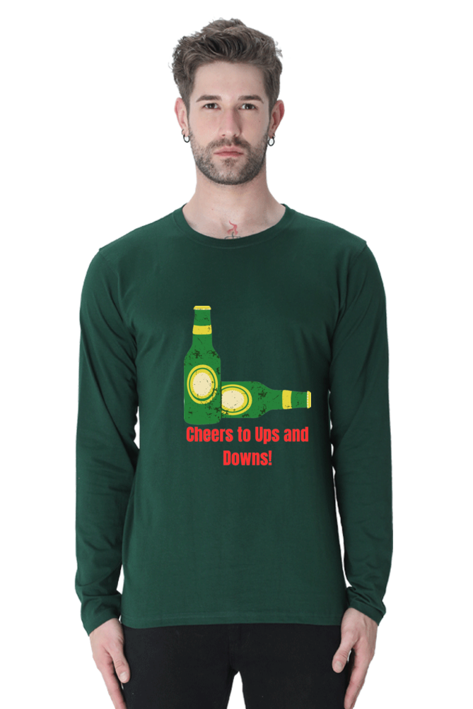 Make Your Weekend Remarkable with Bluelander's Cotton Full Sleeve T-Shirt!