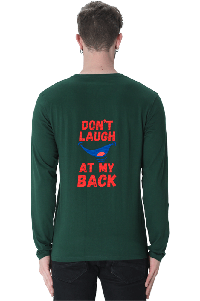 Stand Out in Style: Bluelander Full Sleeve Cotton T-Shirts – Enhanced Back Design for Supreme Comfort and Timeless Elegance.